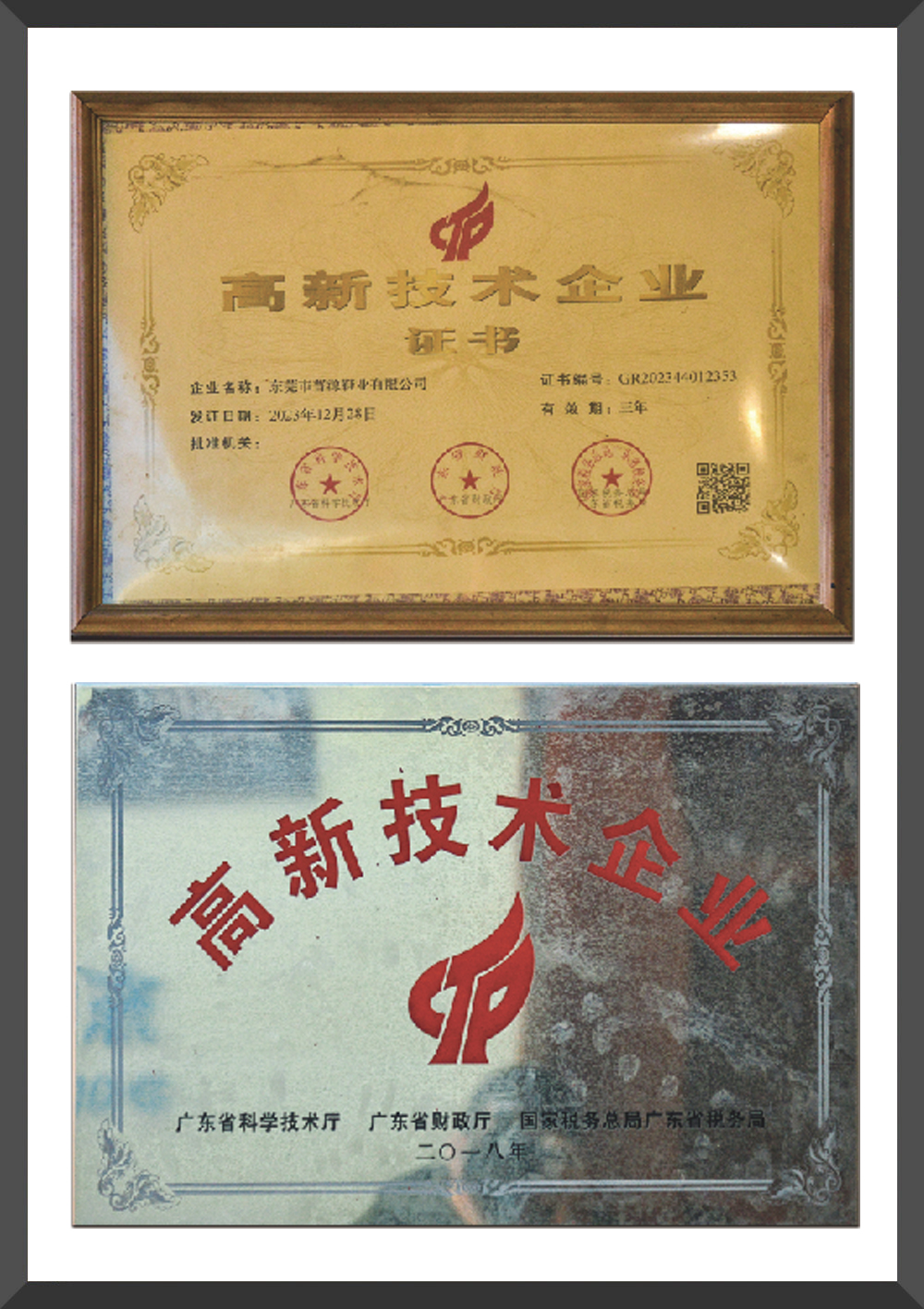 高新技术企业